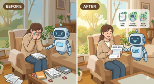 로봇과 함께하는 안전한 거래